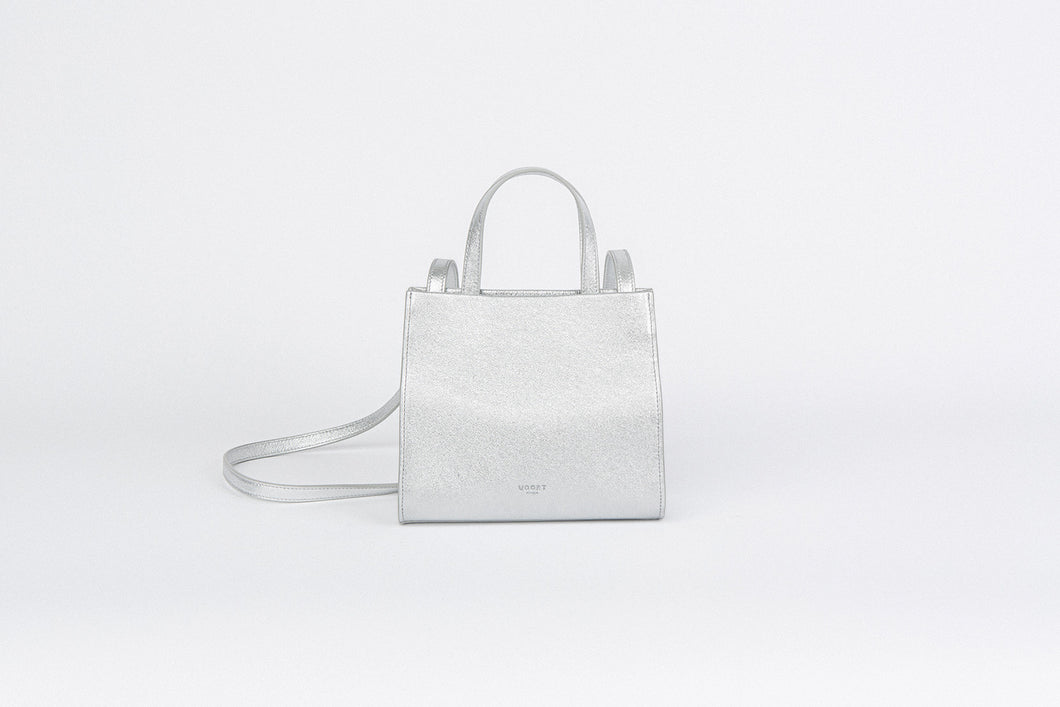 THE MINI HANDBAG - Silver