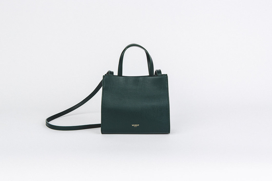 THE MINI HANDBAG - Emerald Green