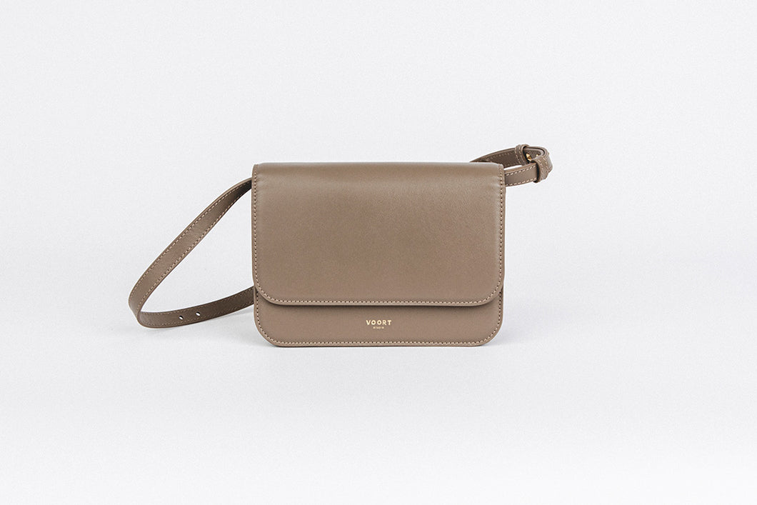 THE EMMANUELLE HANDBAG - Taupe